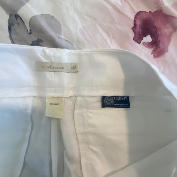 Beautiful wide leg 100% linen pants - Picture 6 of 8